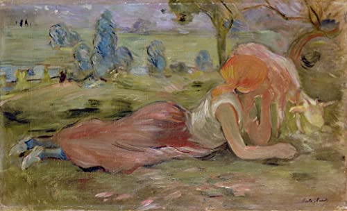 Peinture Poster Impression pour raviver un mur blanc le chevrier de Berthe Morisot Graffiti