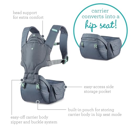Infantino 200012-03 Hip Rider Plus 5-In-1 Hip Seat Carrier thumb #5