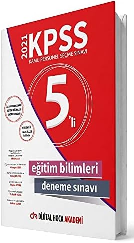 2021 KPSS Eğitim Bilimleri Çözümlü 5'li Fasikül Deneme Sınavı