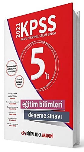 2021 KPSS Eğitim Bilimleri Çözümlü 5'li Fasikül Deneme Sınavı