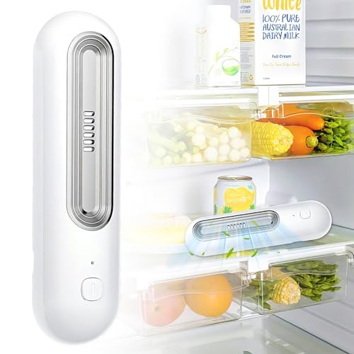 Deodorante per frigorifero, Deodorante frigorifero ricaricabile, Ozoori fridge deodorante, Mini deodorante frigorifero USB, Ozoori fridge deodorizer odor eliminator, per frigo, Scarpiera, guardaroba
