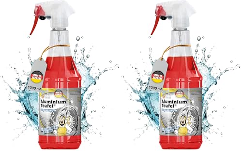 Tuga Chemie 76110 Felgenreiniger Aluminium-Teufel, 1000 ml (Packung mit 2)