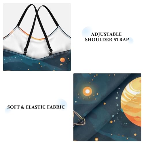 Toddler Space Planets One Piece Swimsuits for Girls 3T 202b31123