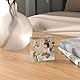 Sezanrpt Acryl Bilderrahmen 5x5cm, 5x5 Bilderrahmen Mini für 5x5 Bilder, Clear Ticket Display Frame Kleine Tipps Halter