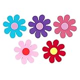 5 Pcs Sunflower Car Antenna Topper EVA Aerial Ball Decorative Balls for Car Antenna (Random Color)