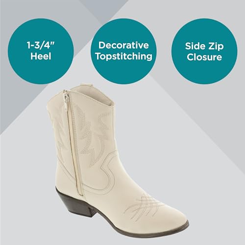 Masseys Women's Reba Mid Calf Western Boot3