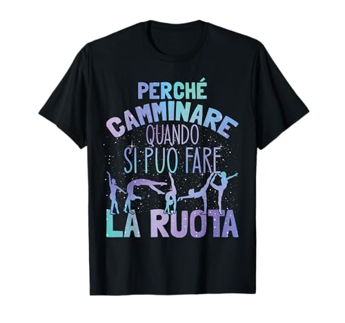 Divertente Ginnastica Ritmica Ginnastica Artistica Bambina Maglietta