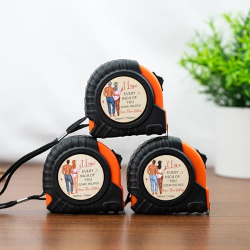 Cinta métrica personalizada con mensaje de amor 10 ft miniatura 7