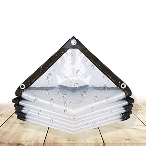 Lona de PE con ojales perimetrales lavable y translúcida para protección exterior 2