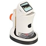 Lumière LED lumineuse: avec une source de lumière LED, ce microscope de poche fournit des images lumineuses et claires pour d'excellents résultats d'observation même dans des environnements de faible lumière ou sombres.