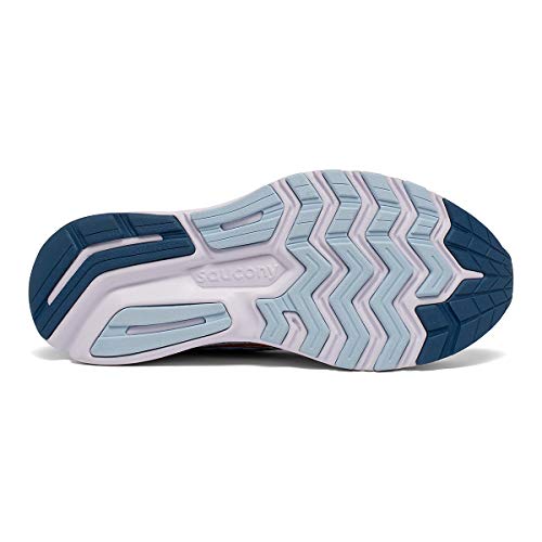 Saucony Women's Ride 13, Sky/Storm, 5.5 Medium