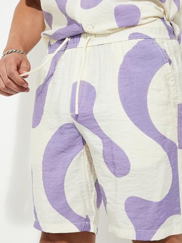 Image of Max URB N Men Relaxed Fit Printed Shorts