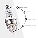 GOOFIT L7T Spark Plug for 2 Stroke 33cc 43cc 47cc 49cc Pocket Bike Mini Chopper