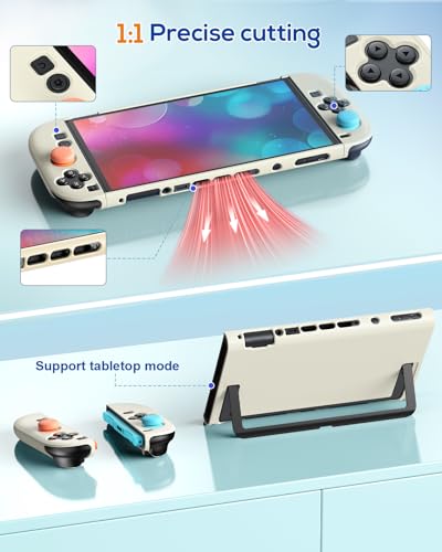 Image of WAXITY Dockable Protective Case for Nintendo Switch 2-Light Yellow