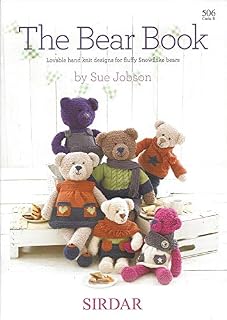 Sirdar Snowflake Toy Knitting Pattern Book - 506 The Bear Book