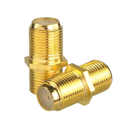 10 conectores coaxiales F tipo para cable RG6, pack miniatura 2