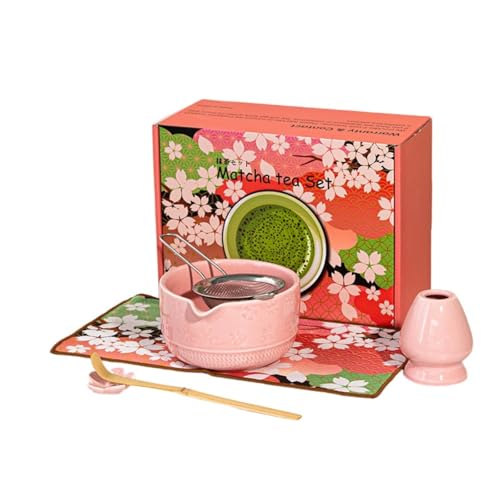 茶道具 茶せん 茶筅 竹製 泡立て器 茶道 伝統的工芸品 抹茶泡立て器セット セラミック抹茶セットには 抹茶愛好家のための お手入れも簡単 敬老の日 父の日 母の日 クリスマス 新年 誕生日 ギフト プレゼント 贈り物セット (7点セット,A)