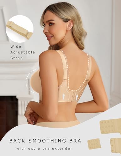 Avidlove Womens Wireless Bras Full Coverage Seamless Bra Comfortable Bralette Everyday Bras3