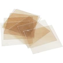 Natural Mica Sheets Insulation Sheets Transparent High-Temperature Resistant Thermal Conductive Mica Gaskets for Scientific Research and Experiments 100, 11 * 11 * 0.1mm