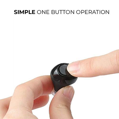 Personal Hearing Aid, in The Canal (ITC) in Ear Hearing Aid, Rechargeable Modern Style Charge Case with Replacement Domes (Pair)