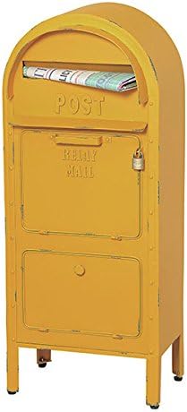 Amazon セトクラフト American Vintage アメリカンポスト イエロー Si 2857 Ye 3000 郵便受け メールボックス Amazon セトクラフト American Vintage アメリカンポスト イエロー Si 2857 Ye 3000 郵便受け メールボックス