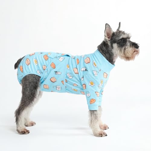 Image of Spark Paws Dog Recovery Suit - Surgical Onesie After Surgery, Male & Female | Full-Body & Belly Coverage Post Spay, Neuter or Abdominal Surgery - a Soft Cone Alternative. Breathable; Fits All Breeds