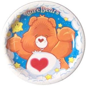 Care Bears Party Plate 8 Pack