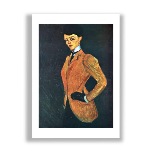 Modigliani The Amazon impression d'art tableau moyen format déco murale