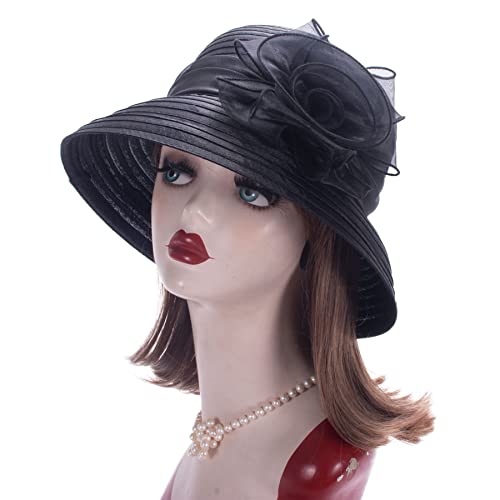 Sombrero de mujer estilo Derby verano talla XL miniatura 6