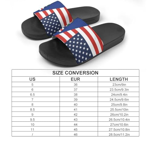 U.S. Alberta Flag House Sandals Non-Slip Bathroom Slippers Beach Summer Shoes for Men Women2