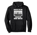 Photo Gallery raised in the 80s. hose water. cassette tape funny retro felpa con cappuccio Photo Gallery raised in the 80s. hose water. cassette tape funny retro felpa con cappuccio
