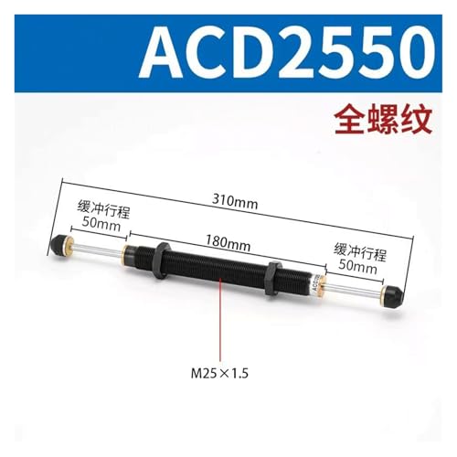 Amortisseur hydraulique ACD2550-2 bidirectionnel série ACD