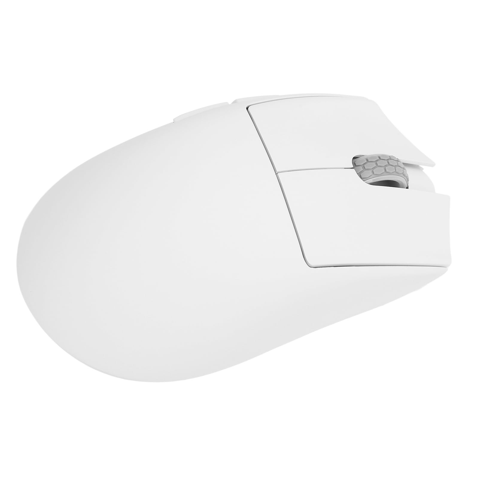 Naładowanie Bezprzewodowe Mysz do Gier, Laptop Bezprzewodowy Myszy Ergonomiczne 3395 Czujnik Optyczny (WHITE)