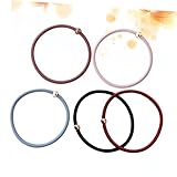 TOPPERFUN 20pièces Lot De Élastiques Cheveux Extensibles à Perles Corde Fine Pour Queue...