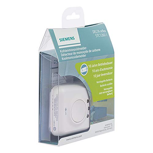 SIEMENS - 5TC12601 Kohlenmonoxidmelder Delta Reflex - 10 Jahre Garantie