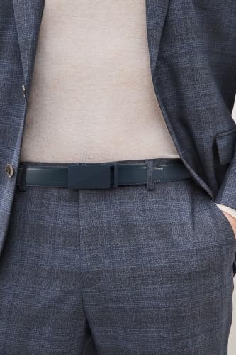 Image of CHAOREN Mens Leather Ratchet Belt - 1 3 /8 inch for Dress Pants