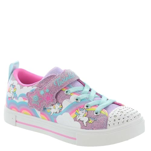 Skechers Girl's Toes Twinkle Sparks-Stormy Bright Sneaker2