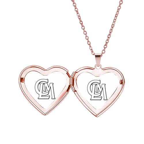 [DOFEMA] 千葉ロッテマリーンズ レディース 鎖骨チェーン ハート型ペンダント ネックレス チェーン付き 写真入れ ファッション アクセサリー ジュエリー ダイヤモンド お洒落 人気 母の日 誕生日 記念日 クリスマス 友人 姉妹 教師 プレゼントのサムネイル