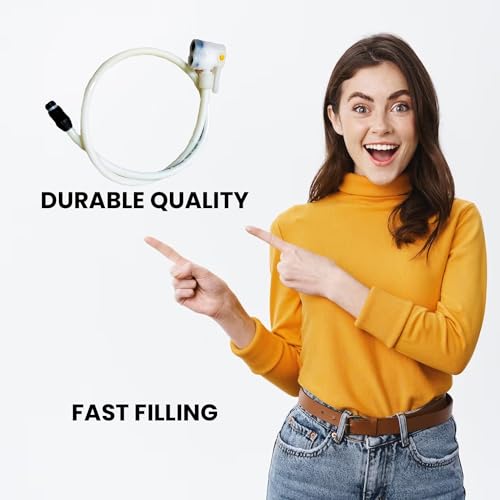 Image of CYIDER Multifunctional Pump Pipe with Nozzle,Strong Rubber Material,air Pump Pipe Nozzle