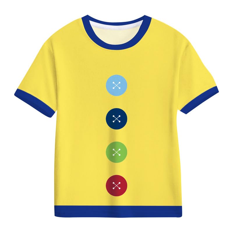 Image of TMSD Unisex Kids St.Patrick's Day T-Shirt Short Sleeve Crew Neck Clover Shamrock Tee 4-14 Years