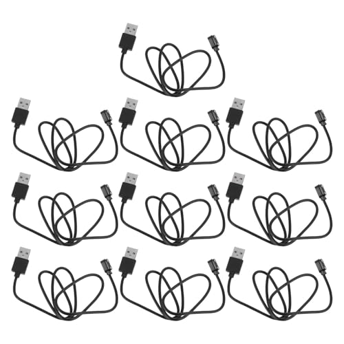 Cable de carga magnético USB para evitar desconexiones en relojes inteligentes pack negro 60 cm