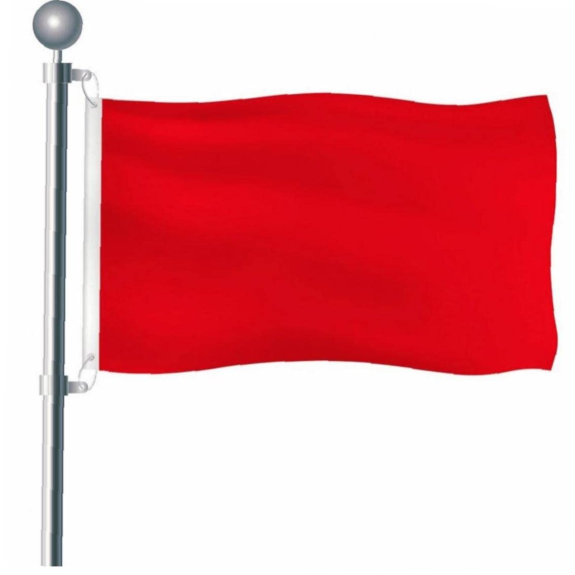 3x5 Solid Burgundy Red Advertising Flag 3'x5' Banner Brass - Foto 6