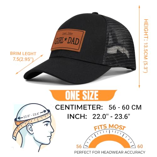 Image of Girl and Dad Hat Gifts for Fathers Day form Daughter,Daddys Girl Hats Gifts