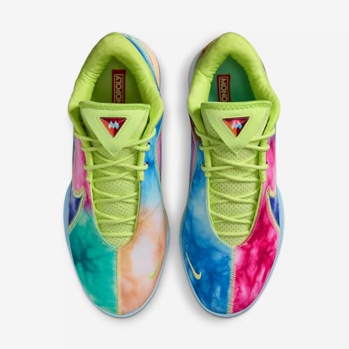 Lebron XXII What The Currency Basketball Shoes (HV8080-300, Mint Foam/Light Lemon Twist/Aquarius Blue/Cerise) Size 94