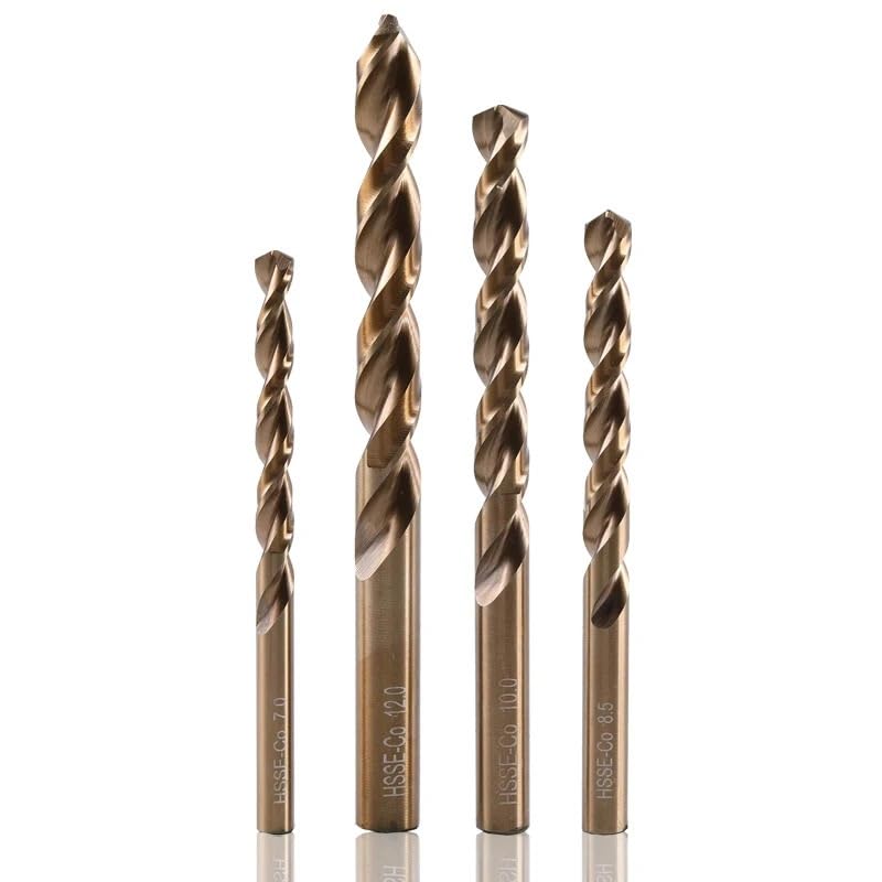Juego De Puntas De Taladro En Espiral Recubiertas De 1/5/10 Uds., 1,0-13mm, Pistola HSS M35 for Cortador De Agujeros De Madera/Metal, Herramientas Eléctricas(7.5mm,10PCS)