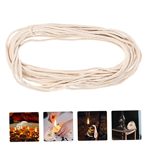 LIFKOME 2 rollos de mechas de algodón para velas templadas miniatura 7