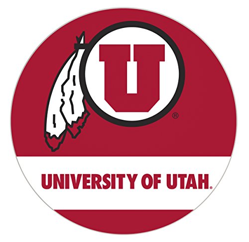 Utah Utes Paper Coaster 4 Pack Officially Licensed Collegiate Product