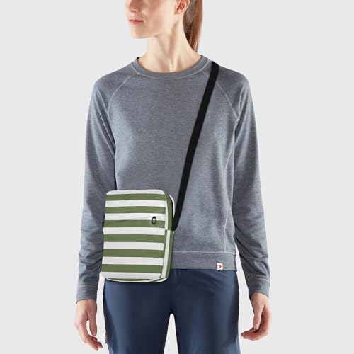 MCHIVER Small Messenger Bag Dark Green Stripes Crossbody Bag for Men Women Cellphone Wallet Side Bag for Outdoor Travel2