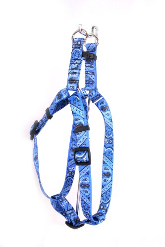 Image of Yellow Dog Design Step-in Harness, Small, Bandana Blue