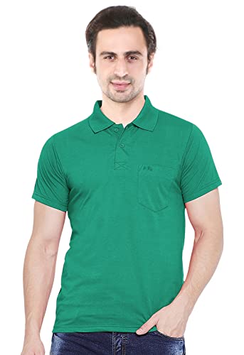 Image of U-Light Regular Fit Polo T-Shirt for Men